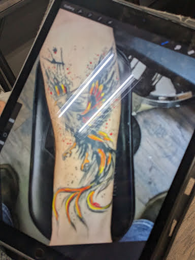 Explore horseshoe tattoo ideas, creative tattoo ideas in East Dublin, available at Georgia Boyz Ink Works