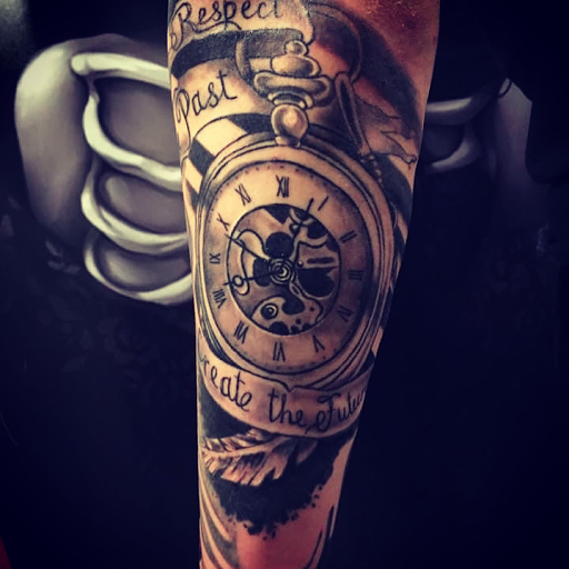 Explore grandparents tattoo ideas, creative tattoo ideas in Arlington Heights, available at Studio M Tattoos