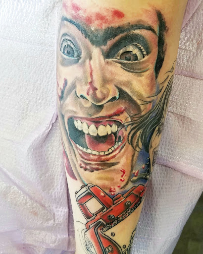 Explore wrestling tattoo ideas, creative tattoo ideas in Vallejo, available at Allied Ink Tattoos and Piercings