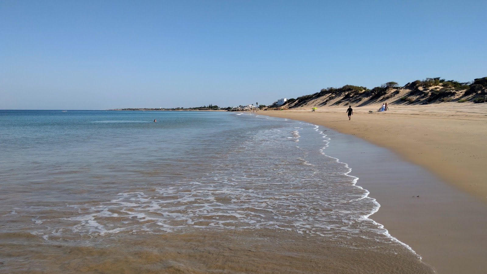 Photo of Rota Beach and the settlement