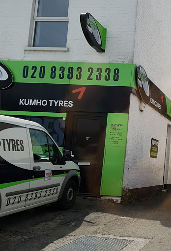 Used tires stores Kingston-upon-Thames