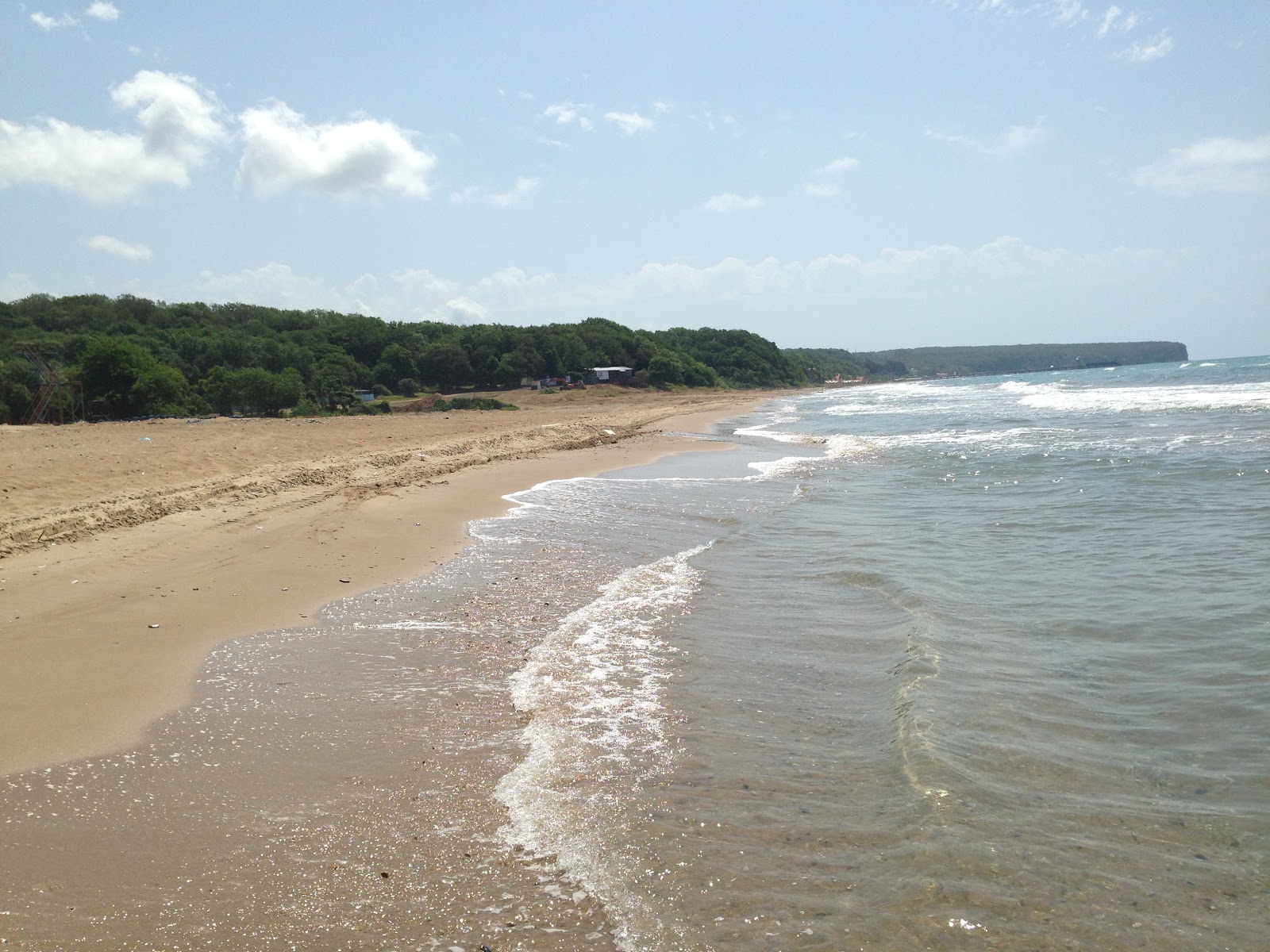 Foto de Vostok beach e o assentamento