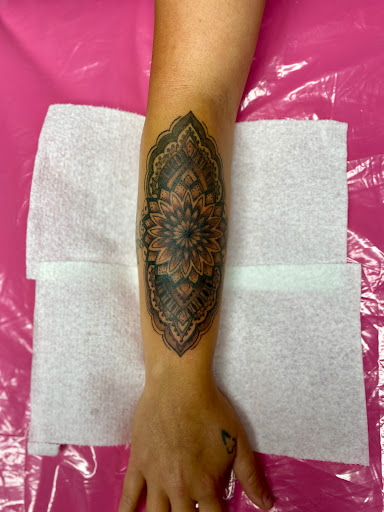 Explore tattoo ideas for men's back, creative tattoo ideas in Lake City, available at Crooked Spines Tattoo Studio
