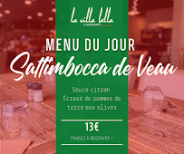 Restaurant La Villa Bella - Restaurant Italien Balaruc-Le-Vieux à Balaruc-le-Vieux - menu / carte
