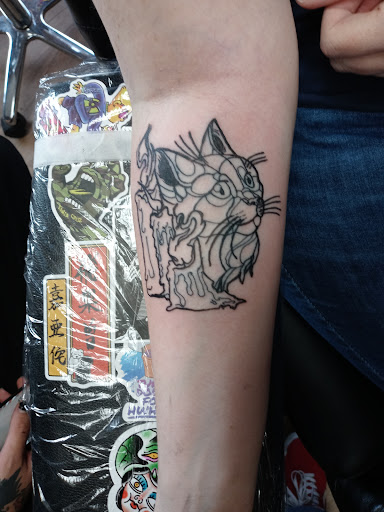 Explore helix tattoo ideas, creative tattoo ideas in Odenton, available at Naked Art Tattoos