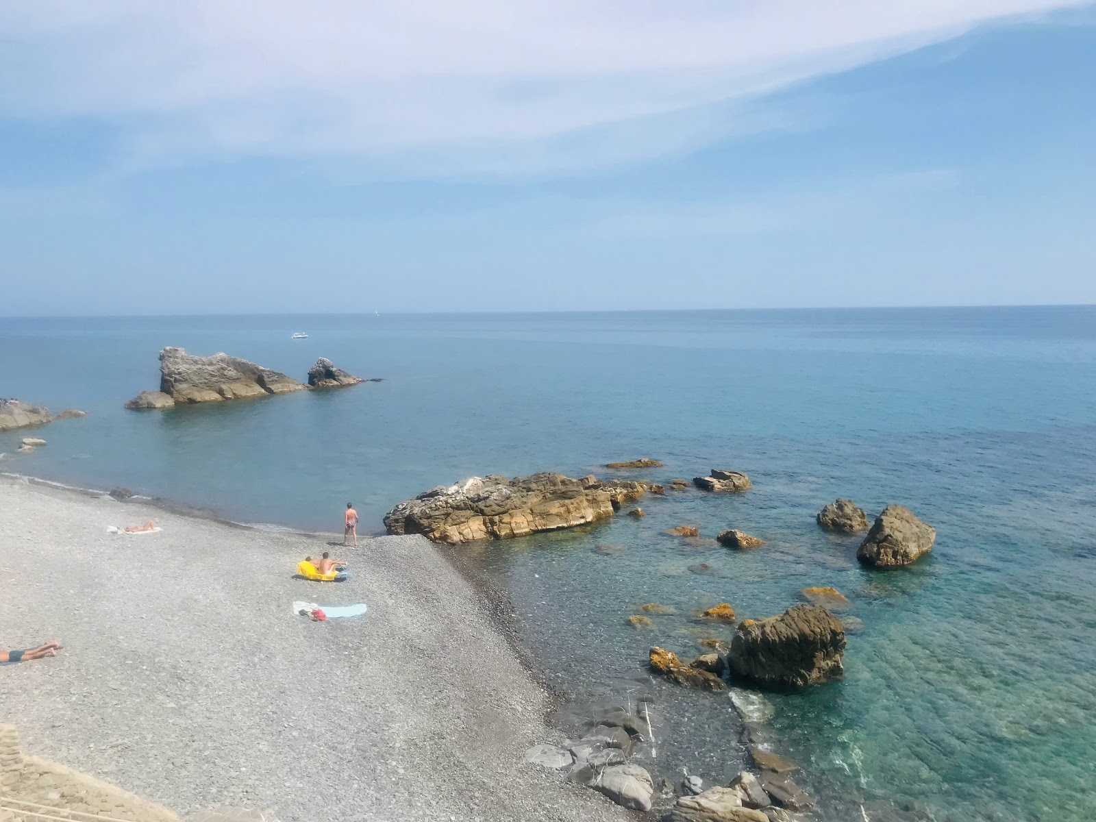 Fotografie cu Spiaggia Galeazza zonele de facilități