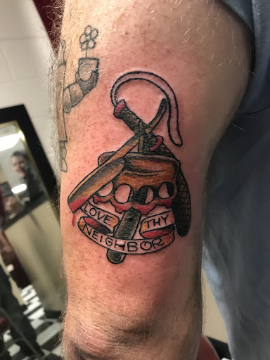 Explore jackalope tattoo ideas, creative tattoo ideas in Augusta, available at Mr. Tattoo