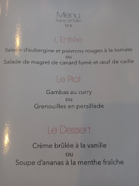 Menu / carte de Restaurant La Madone à Miribel