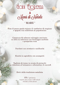 Ristorante Godi Fiorenza à Florence menu