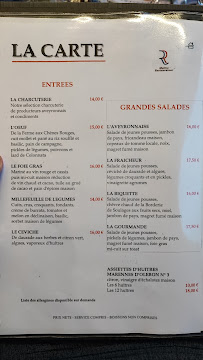 Restaurant Restaurant/Bar Les Reflets du Lac à Salles-Curan (la carte)