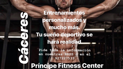 Príncipe Fitness Center - Av. Rodríguez de Ledesma, 1, 10001 Cáceres