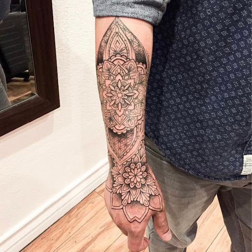 Explore stoic tattoo ideas, creative tattoo ideas in Hermosa Beach, available at Hermosa Ink Collective Tattoo Piercing