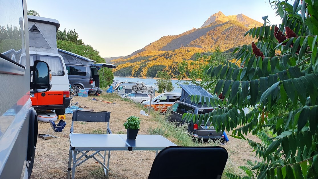 camping du lac du sautet à Corps (Isère 38)