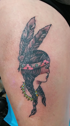 Explore lightning tattoo ideas, creative tattoo ideas in Enid, available at IRONHORSE TATTOO & BODY PIERCING STUDIO,LLC