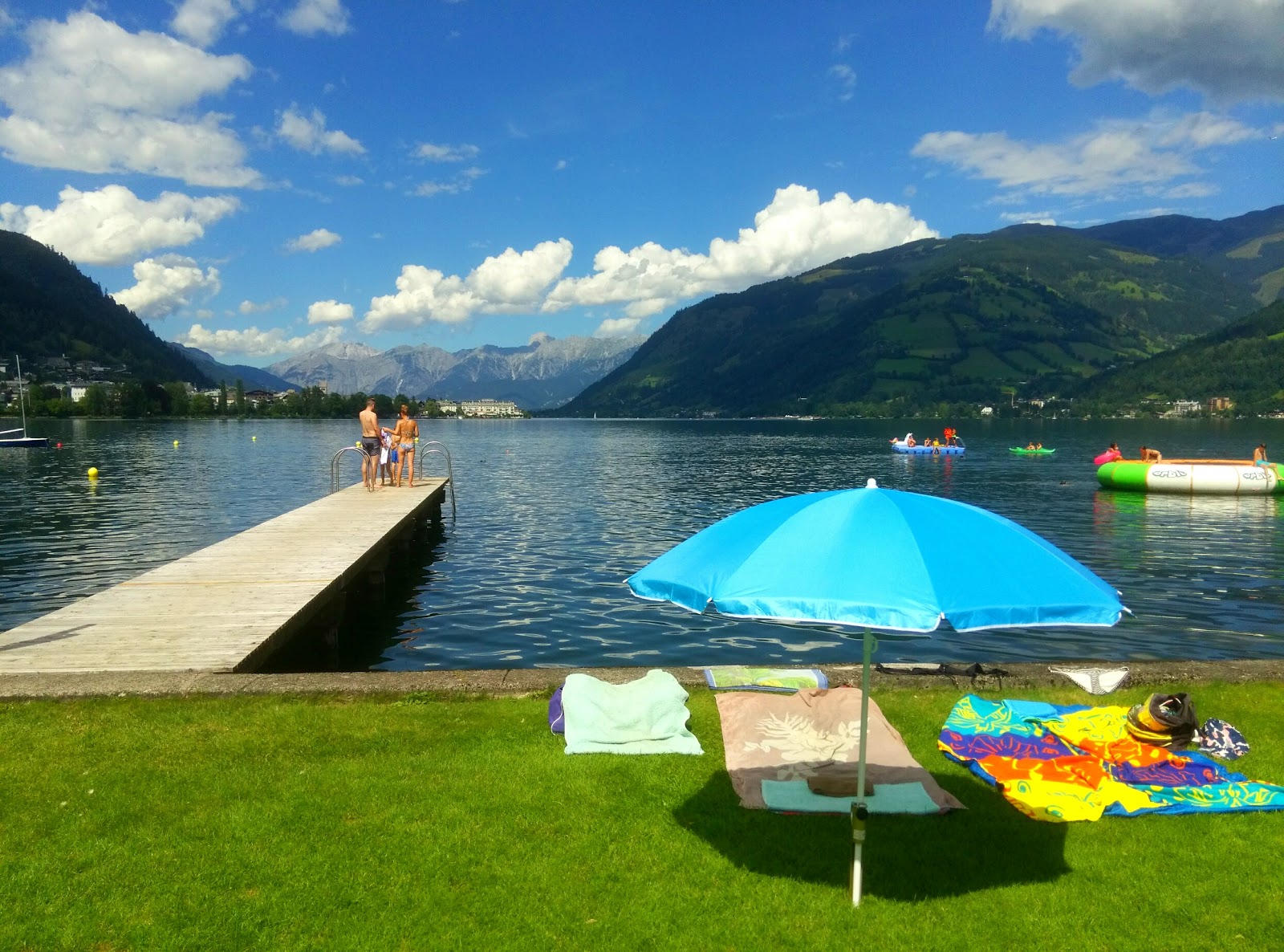 Foto av Strandbad Seespitz och dess vackra landskap