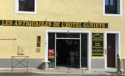 Les Antiquaires de l'Hotel Genieys à Pézenas