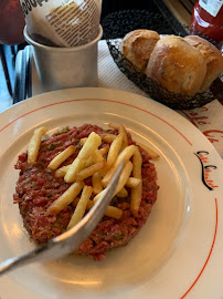 Steak tartare du Restaurant français LE CHARLOT - PARIS - n°8