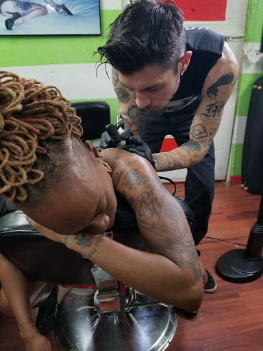 Explore american traditional chest tattoo ideas, creative tattoo ideas in New York, available at Village Tattoo NYC