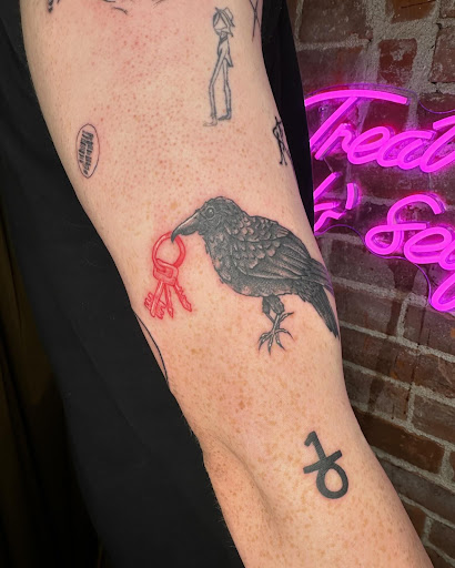 Explore watercolour tattoo ideas, creative tattoo ideas in Belgrade, available at The Loyal Sparrow Tattoo and Piercing