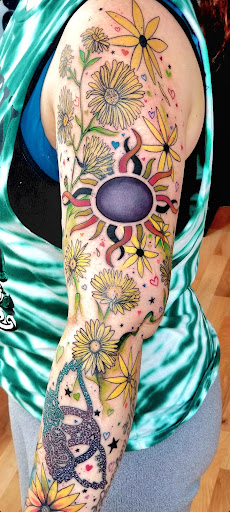 Explore family tree tattoo ideas for guys, creative tattoo ideas in Benton, available at Spectrum Tattoo