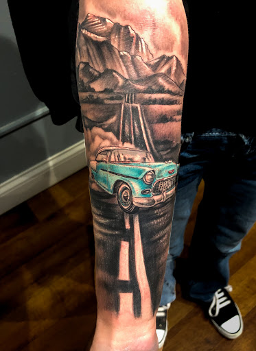 Explore butterfly tattoo ideas on arm, creative tattoo ideas in Rapid City, available at Good Dominion Tattoo Company