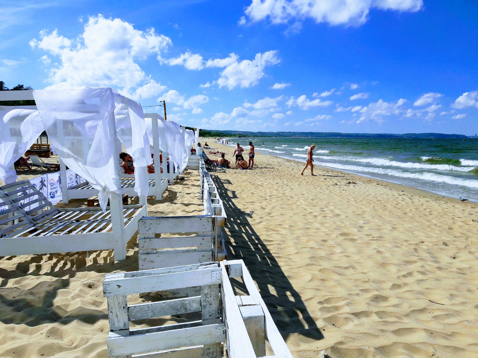 Foto di Brzezno Pier Beach - raccomandato per i viaggiatori in famiglia con bambini