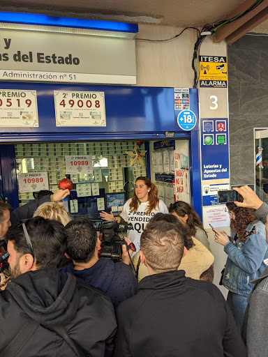 Administración de Loterías 51 La Gata Loca en Málaga