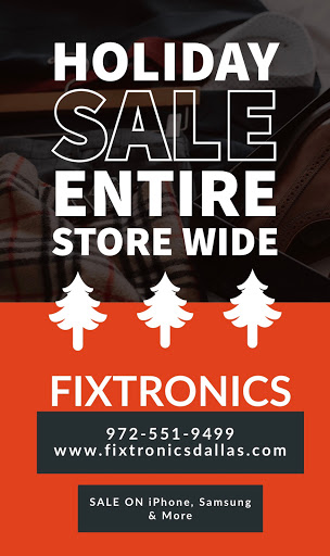 Electronics Repair Shop «Fixtronics - Cell Phone & Electronics Repair», reviews and photos, 1908 E Belt Line Rd, Carrollton, TX 75006, USA