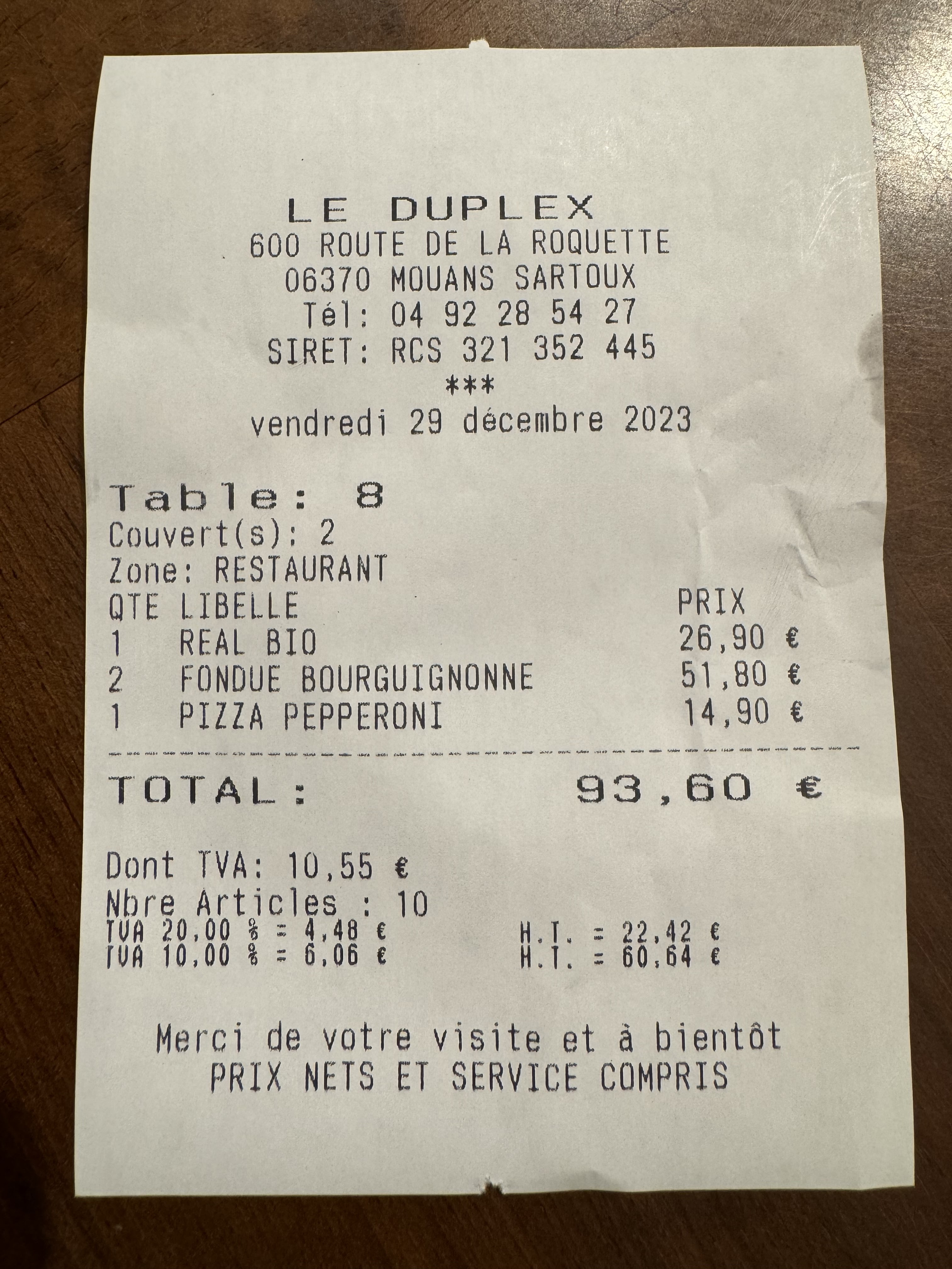 Photo n° 1 de l'avis de Alain.u fait le 13/12/2023 à 13:52