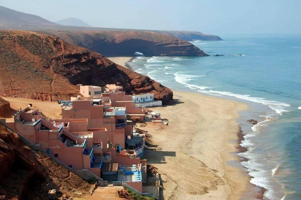 Legzira Beach'in fotoğrafı birden fazla uzun koy ile birlikte