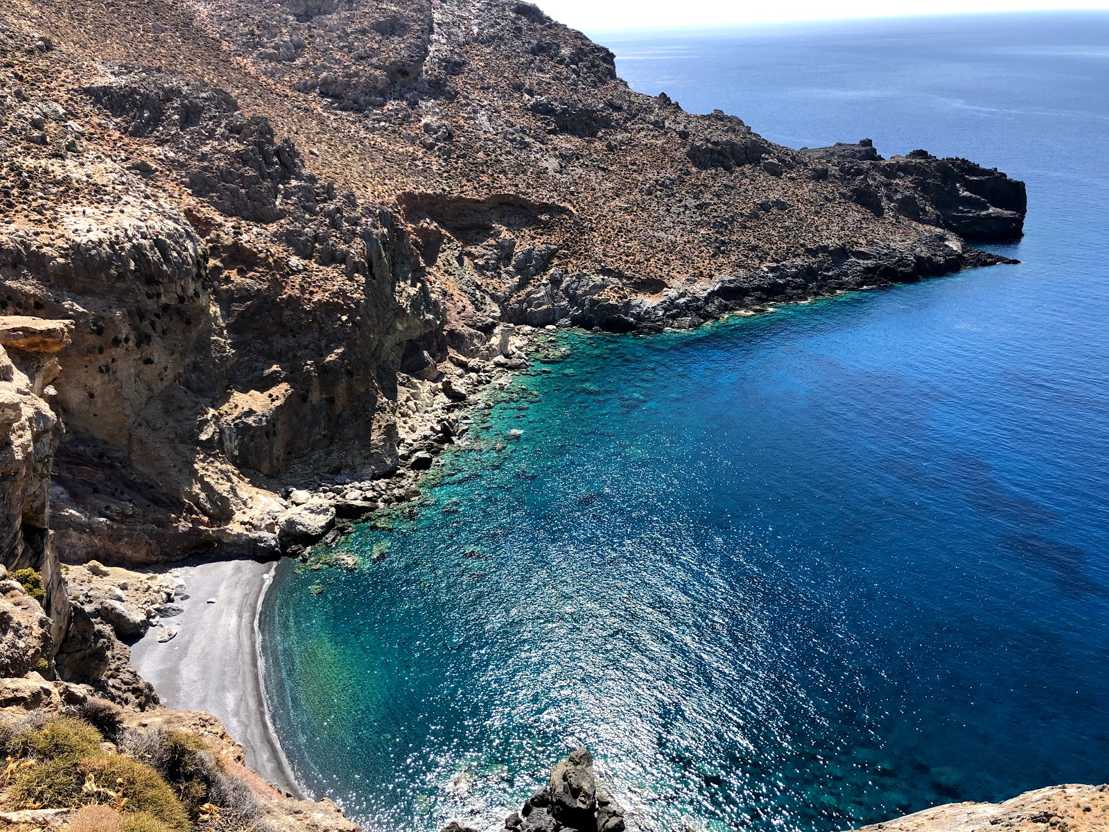 Φωτογραφία του Sfakidia beach με επίπεδο καθαριότητας πολύ καθαρό