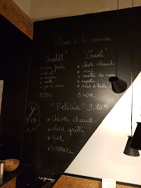 Menu / carte de Bigbrod à Aix-en-Provence