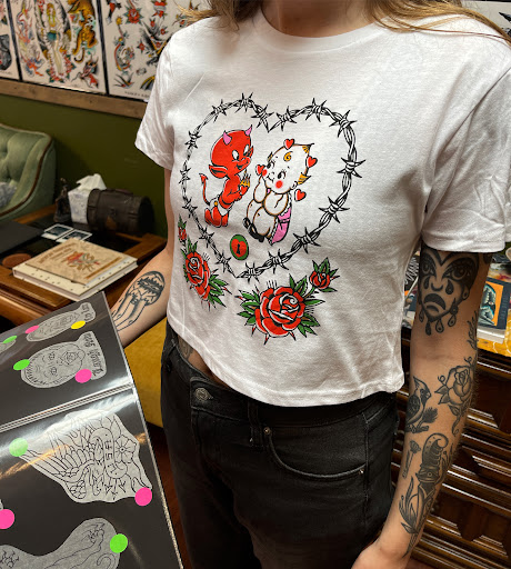 Explore b tattoo ideas, creative tattoo ideas in Uniontown, available at Self Care Tattoo Company