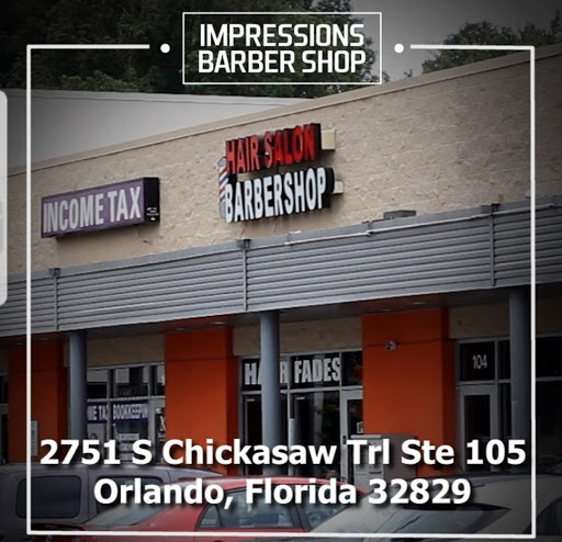 Barber Shop «Impressions Barber Shop», reviews and photos, 2751 S Chickasaw Trail # 105, Orlando, FL 32829, USA