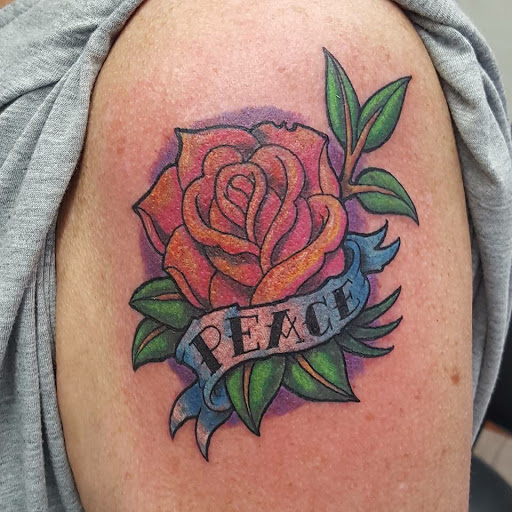 Explore jimi hendrix tattoo ideas, creative tattoo ideas in Hampton, available at Blue Horseshoe Tattoo and Body Piercing