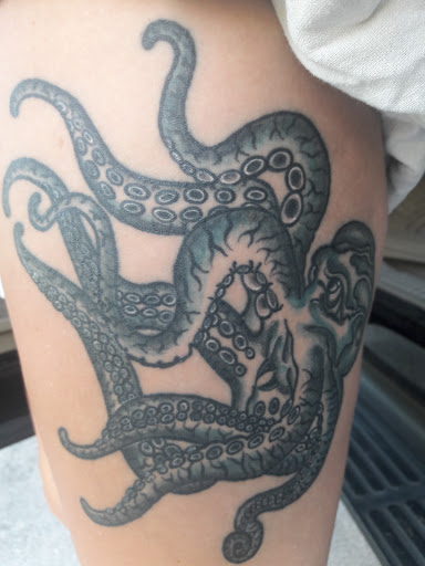 Explore ocean tattoo ideas for guys, creative tattoo ideas in Cape Coral, available at UNRIVALED INK