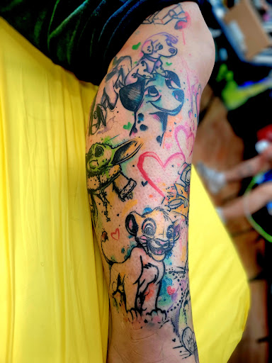 Explore elephant tattoo ideas for guys, creative tattoo ideas in Benton, available at Spectrum Tattoo