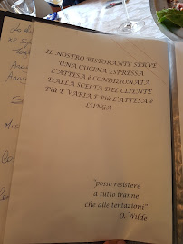 Restaurant de fruits de mer Ristorante Da Serafino à Gazzada Schianno (la carte)