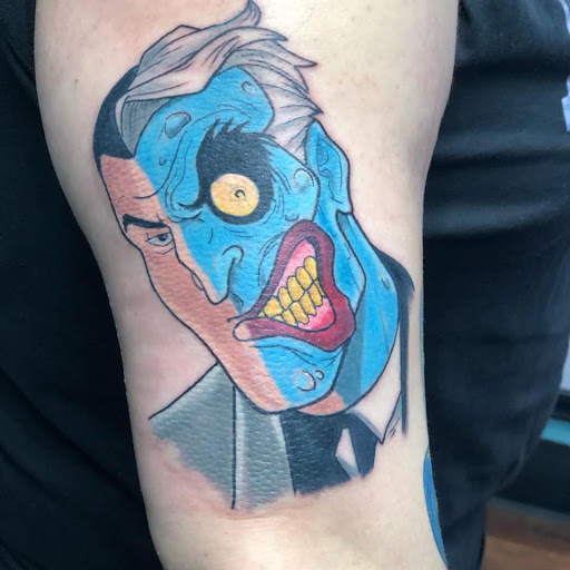 Explore bro and sister tattoo ideas, creative tattoo ideas in Reno, available at Evolution Tattoo