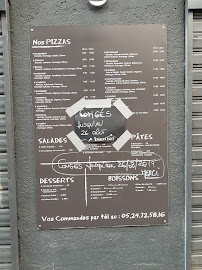 Carte du Pizzeria L’Atelier Du Pizzaiolo - LADP à Bordeaux