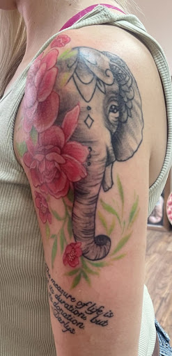 Explore three friend tattoo ideas, creative tattoo ideas in Clintonville, available at Honey Heart Tattoo