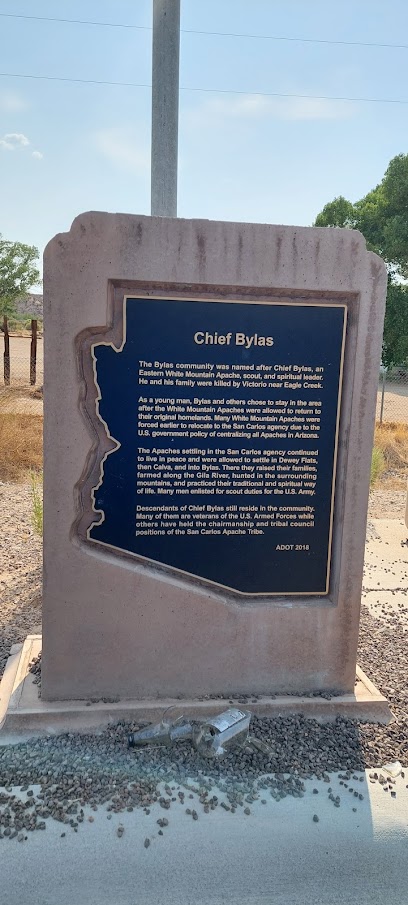 Chief Bylas Historical Marker