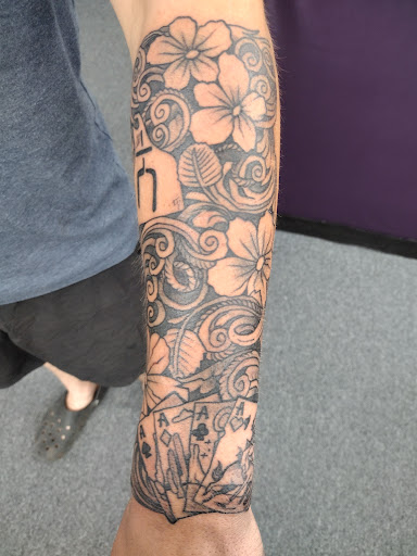 Explore large thigh tattoo ideas, creative tattoo ideas in Sierra Vista, available at Enchanted Dragon Inc.