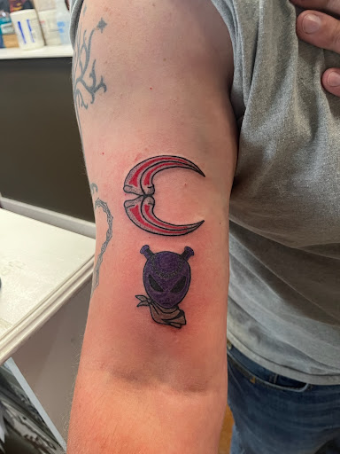 Explore small chest tattoo ideas for men, creative tattoo ideas in Weatherford, available at Old Souls Ink