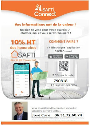 José CORE Conseiller en immobilier SAFTI à Saint-Marc sur MER à SAINT MARC SUR MER