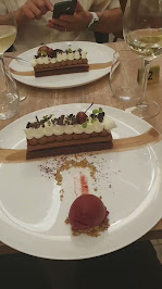 Tarte au chocolat du Restaurant gastronomique Le Duo à Alès - n°1