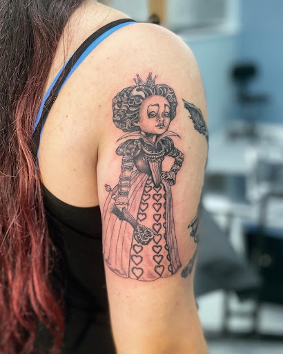 Explore small fishing tattoo ideas, creative tattoo ideas in Ocala, available at Beauty in a Canvas Tattoo and Art Gallery