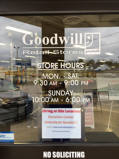 Thrift Store «Goodwill Industries», reviews and photos, 7773 Cincinnati Dayton Rd, West Chester Township, OH 45069, USA