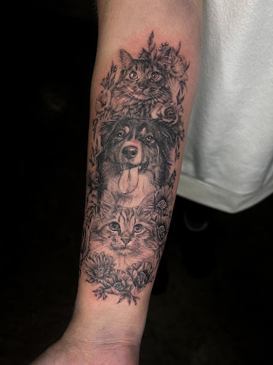 Explore illuminati tattoo ideas, creative tattoo ideas in Fairmont, available at Heretic Ink