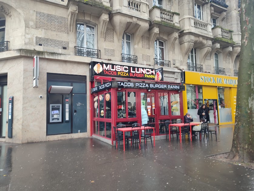 MUSIC LUNCH - Tacos Pizza Burger Panini à Paris